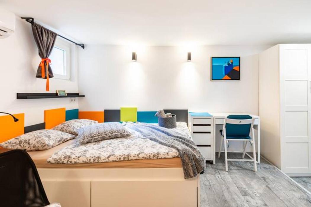 New Studio Apartment Emmy With Free Street Parking Zagreb Eksteriør billede