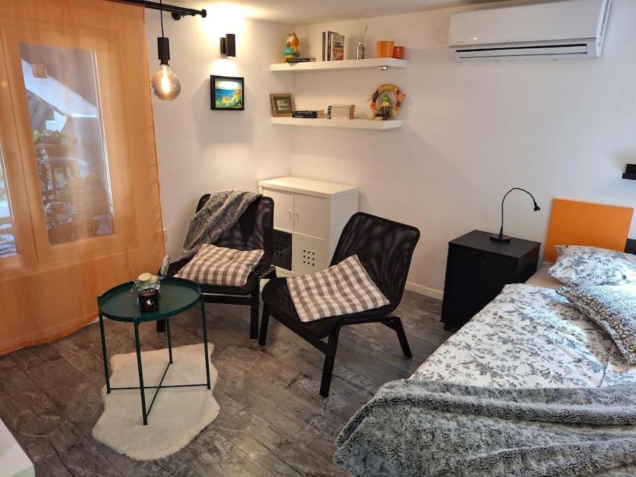 New Studio Apartment Emmy With Free Street Parking Zagreb Eksteriør billede